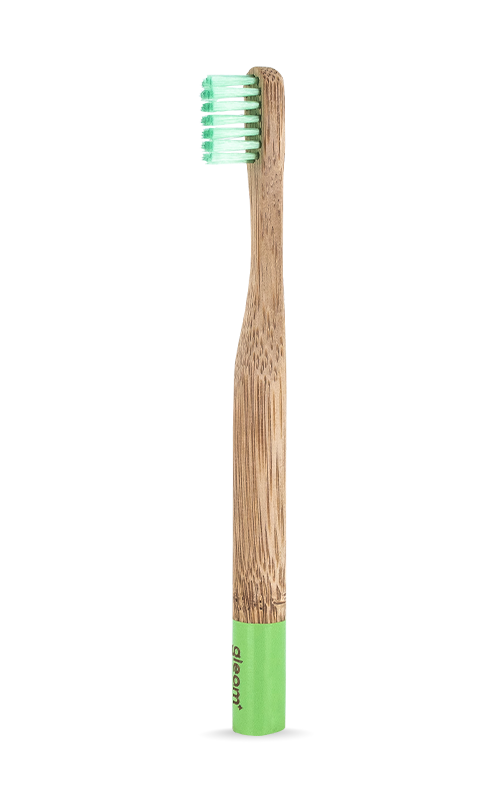 kids green toothbrush