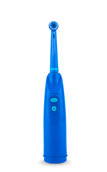 Gleam Kids Battery Powered (BATTERY NOT INCLUDED) Blue Rotating Toothbrush