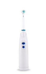 Gleam Kids Battery Powered (BATTERY NOT INCLUDED) White Rotating Toothbrush